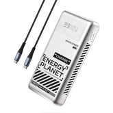 MOVESPEED Energy Planet 25K 130W 3-Port Laptop Power Bank (Silver)